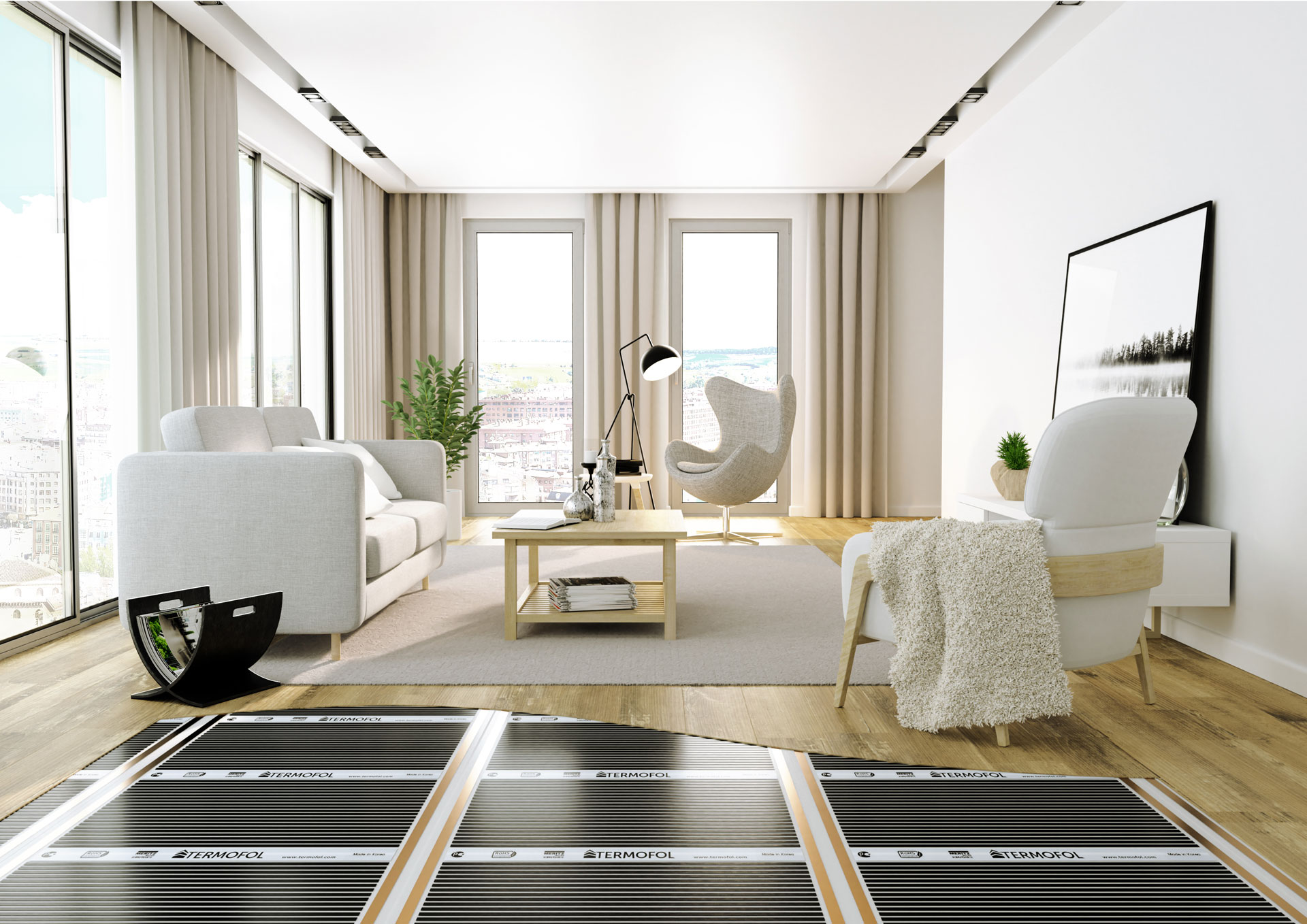 folia grzewcza pokoj