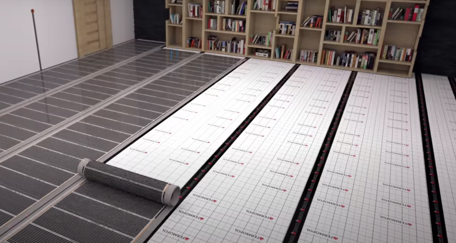 FOLIA MATA GRZEWCZA pod panele winylowe 80W 10m2 Kod producenta VZFG 80 10